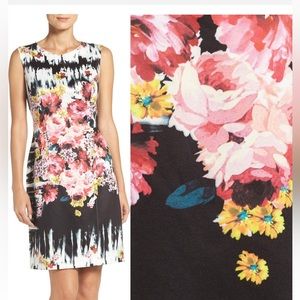 Betsey Johnson Scuba material shift dress